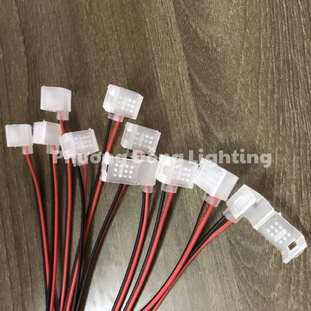 COMBO 2 Dây nối - Kẹp nối LED Neon 6x12mm Không cần hàn