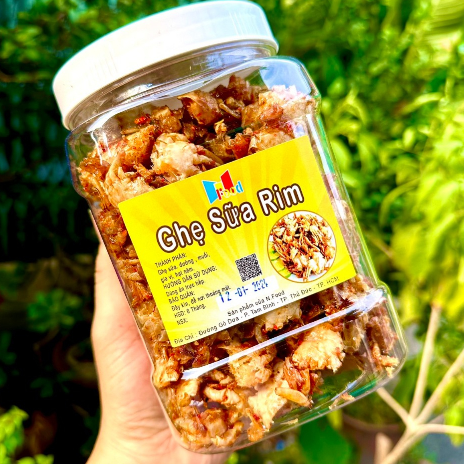 300/500Gram Ghẹ Sữa Rim Gia Vị Xóc Đều – Đồ Ăn Vặt Loai Ngon…