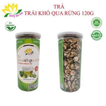 TRÀ TRÁI KHỔ QUA RỪNG HŨ 120G - TRÀ THẢO DƯỢC TỰ NHIÊN/ THANH NHIỆT, MÁT GAN