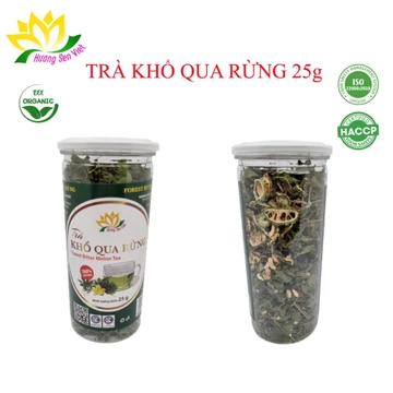 (COMBO 2 HŨ) TRÀ KHỔ QUA RỪNG HŨ 25G - KHỔ QUA RỪNG TỰ NHIÊN/ THANH NHIỆT, MÁT GAN