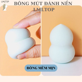 Mút tán kem nền LMLTOP siêu mềm mịn bám phấn chuyên dùng cho makeup trang điểm
