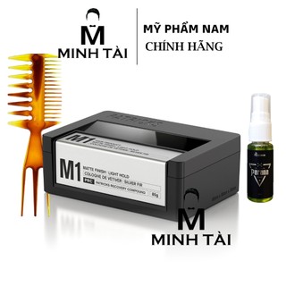 Sáp vuốt tóc nam Patricks M1 Matte Finish | Light Hold Styling Product 2.5 oz - 75g