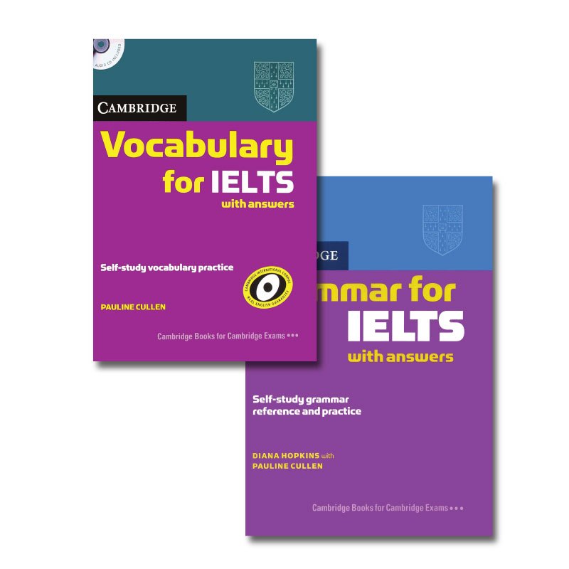 [BẢN IN -Tặng File Mp3] Cambridge Grammar for IELTS + Vocabulary for ...
