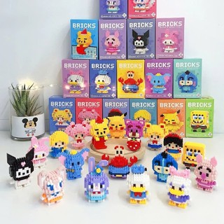 Bộ Mô Hình Đồ Chơi Lắp Ráp Xếp Hình 3D Cao Cấp Hoạt Hình Mini Đáng Yêu Cho Bé Phát Triển Kỹ Năng, Sáng Tạo 89042