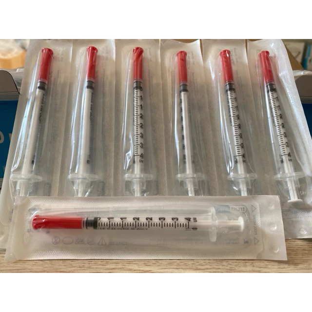 Kim Tiêm Tiểu Đường Insulin, Kim Tiêm Thẩm Mỹ,Kim Tiêm Dưỡng Chất 1ML U40 hoặc hãng MEDIN