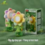 Máy Bắn Bong Bóng BỐ KHỦNG LONG Hoa Hướng Dương 7 Màu Cầm Tay Tự Động 3 Chế Độ Súng Bắn Bong Bóng Cho Bé