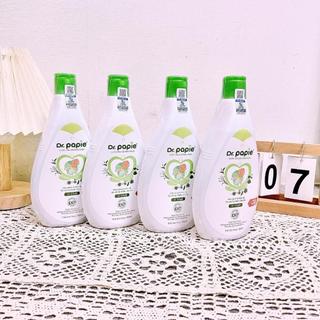 Nước Tắm Thảo Dược Dr Papie Giảm Mẩn Ngứa Và Rôm Sảy, Hỗ Trợ Làm Sạch, Mát Da Bé - Chai 500ml
