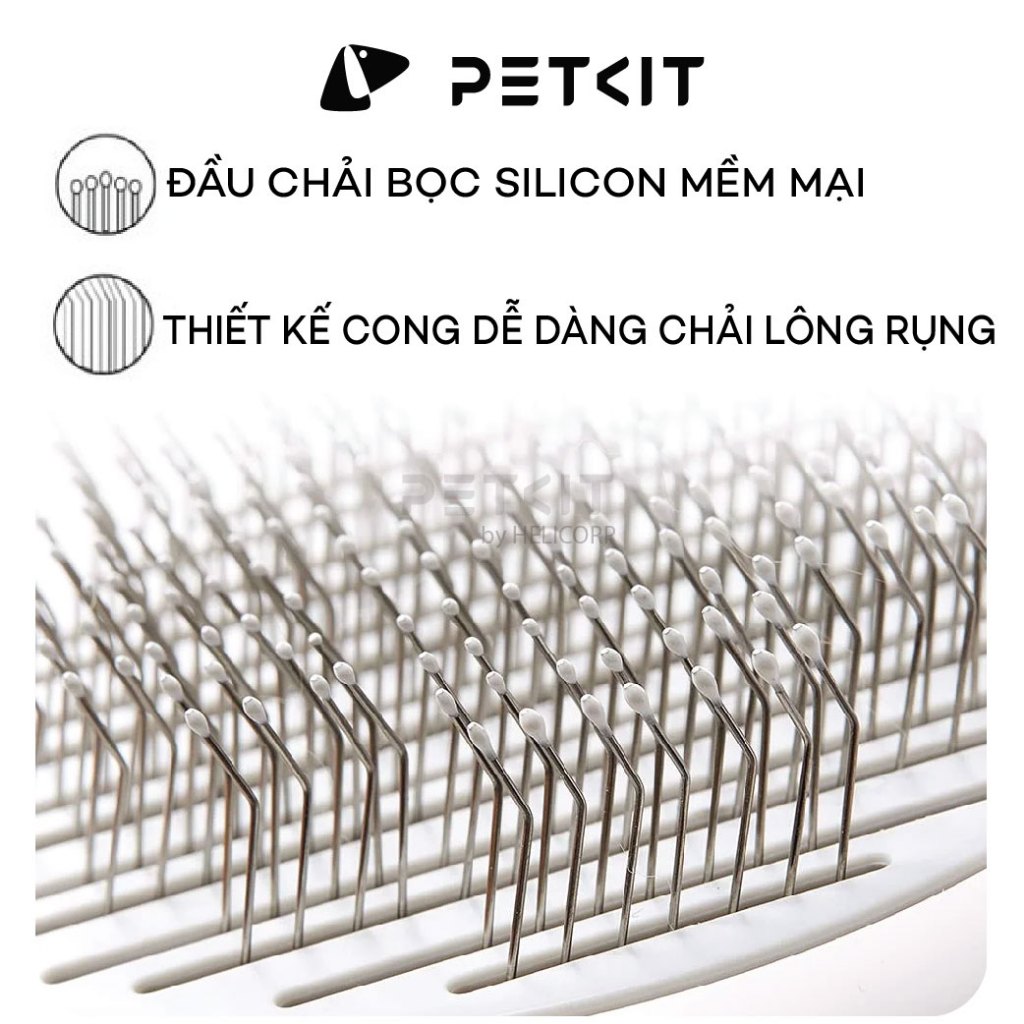 Ảnh Cây Chải Lông Mèo, Lược Chải Lông Chó Mèo Petkit Phiên Bản Pro 2025 2