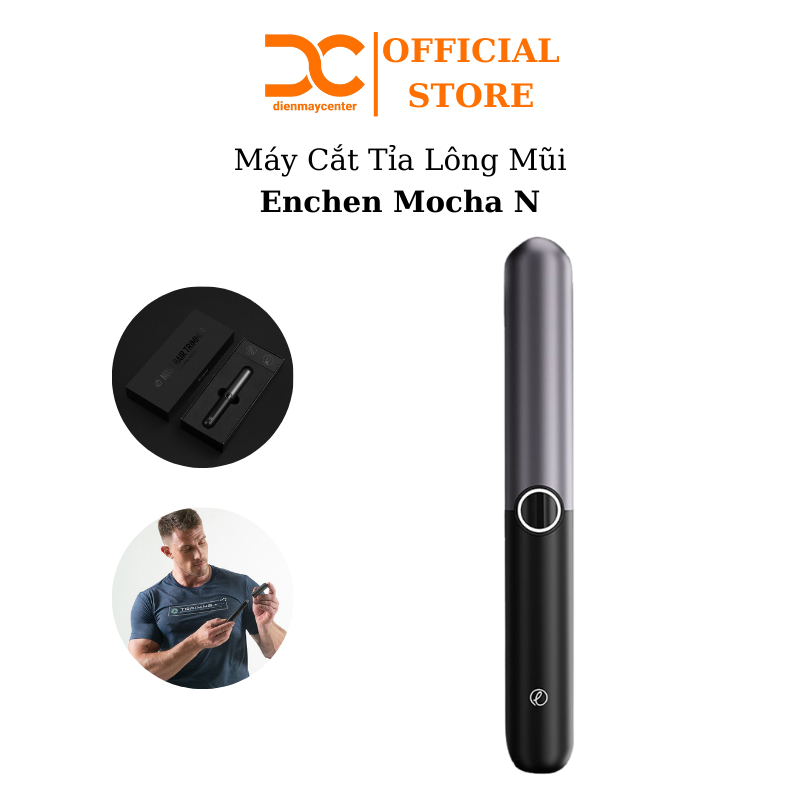 Ảnh Máy Cắt Tỉa Lông Mũi ENCHEN Mocha N IPX7 Chống Thấm Nước 1