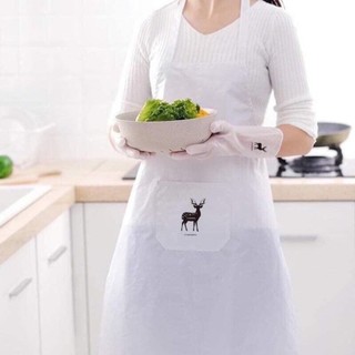 Tạp dề nhà bếp chống thấm cực tốt hình họa tiết nhân vật hoạt hình siêu cute
