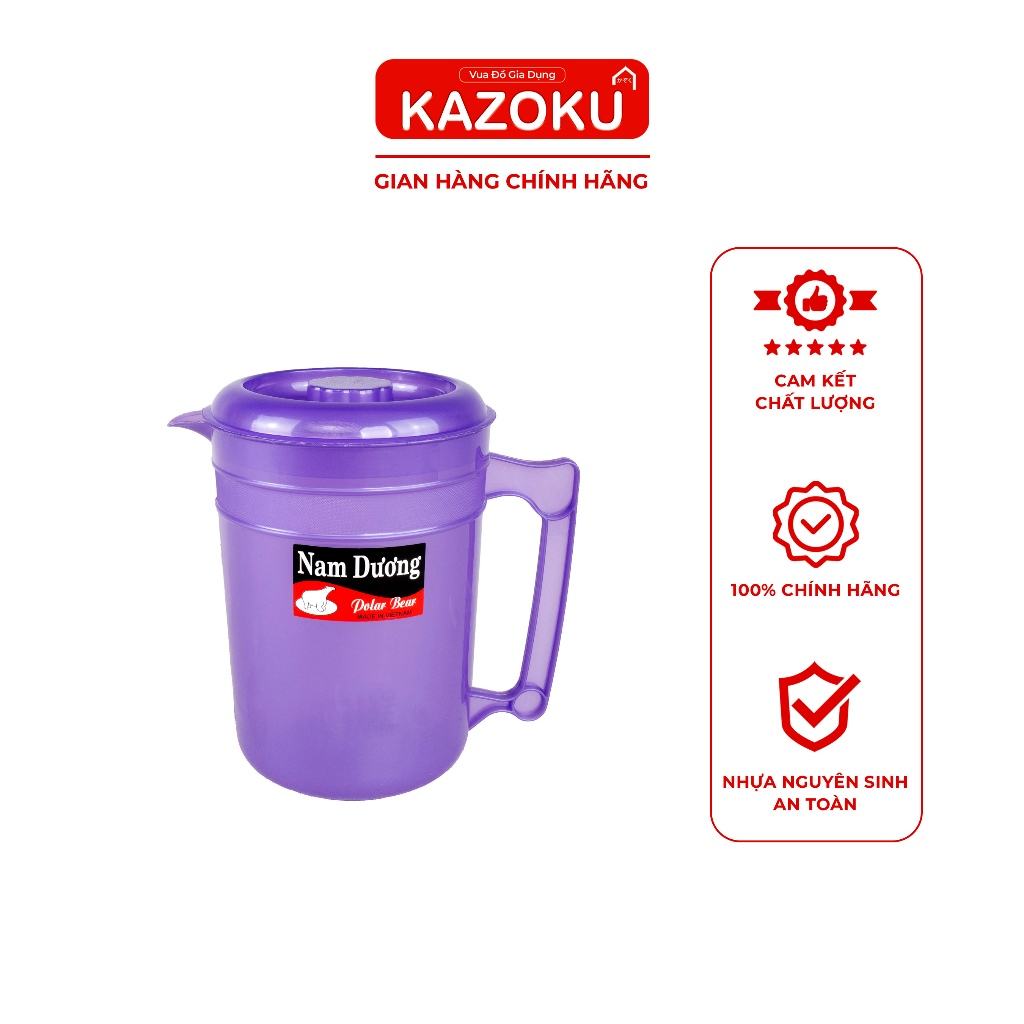 Ca Nước Thái (SỈ) - Ca Nhựa Chất Lượng Cao - Ca Quốc Dân Siêu Rẻ tại Kazoku -  [C16 - Ca Trung 1400ML]