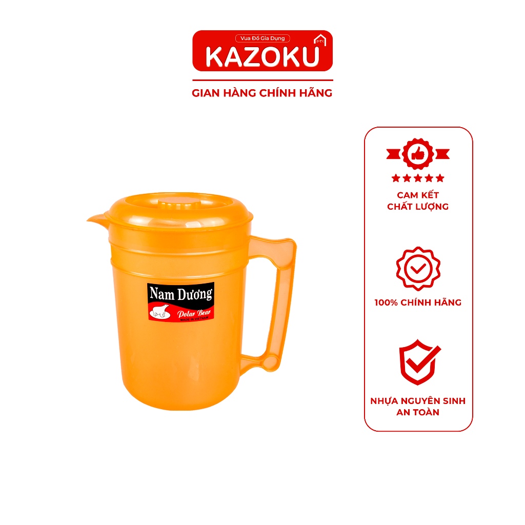 Ca Nước Thái (SỈ) - Ca Nhựa Chất Lượng Cao - Ca Quốc Dân Siêu Rẻ tại Kazoku -  [C16 - Ca Trung 1400ML]