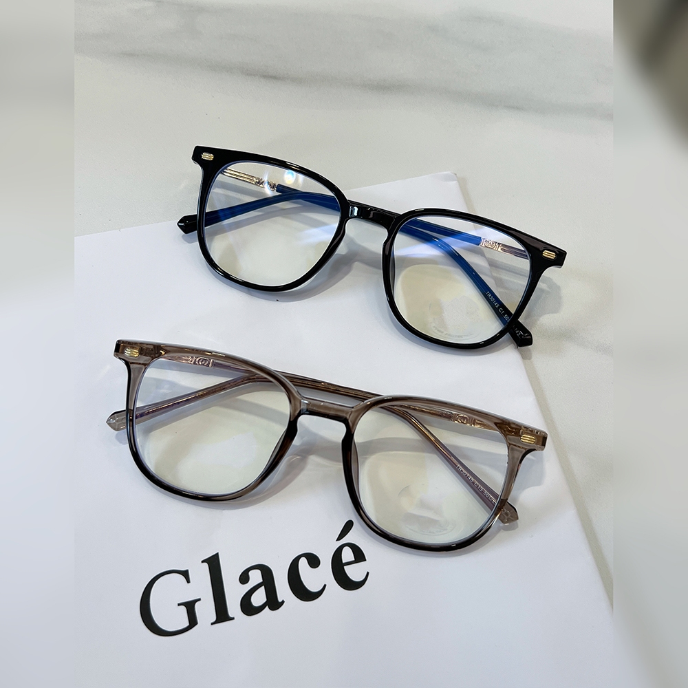 Ảnh Gọng kính cận thời trang nam nữ ANDU EYEWEAR dáng vuông chống tia UV chất liệu nhựa cao cấp - 30145 1