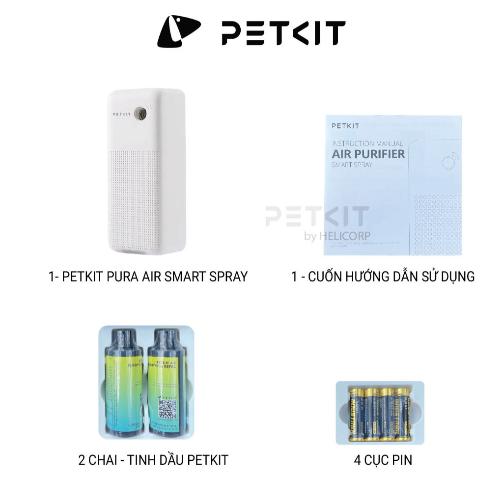 Ảnh Máy Khử Mùi Vệ Sinh Cho Mèo PETKIT PURA AIR SMART SPRAY 2