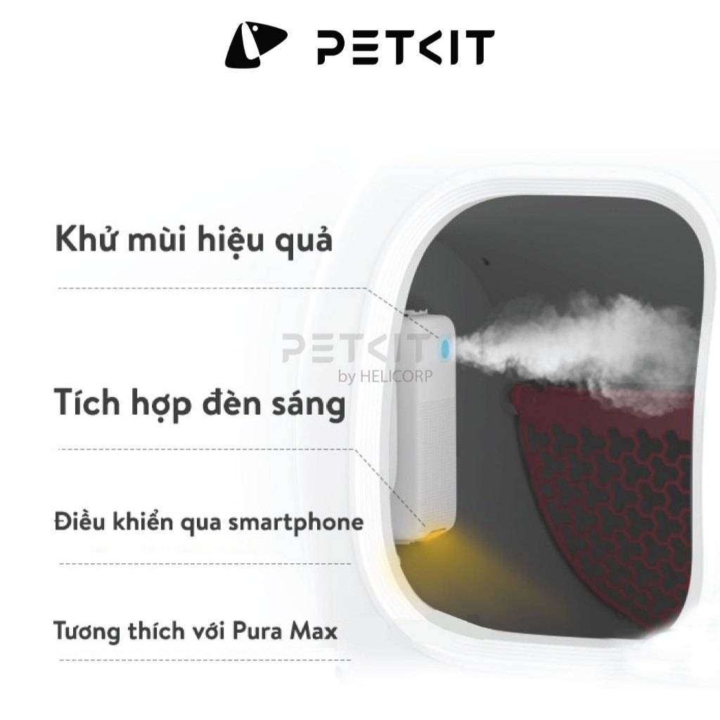 Ảnh Máy Khử Mùi Vệ Sinh Cho Mèo PETKIT PURA AIR SMART SPRAY 1