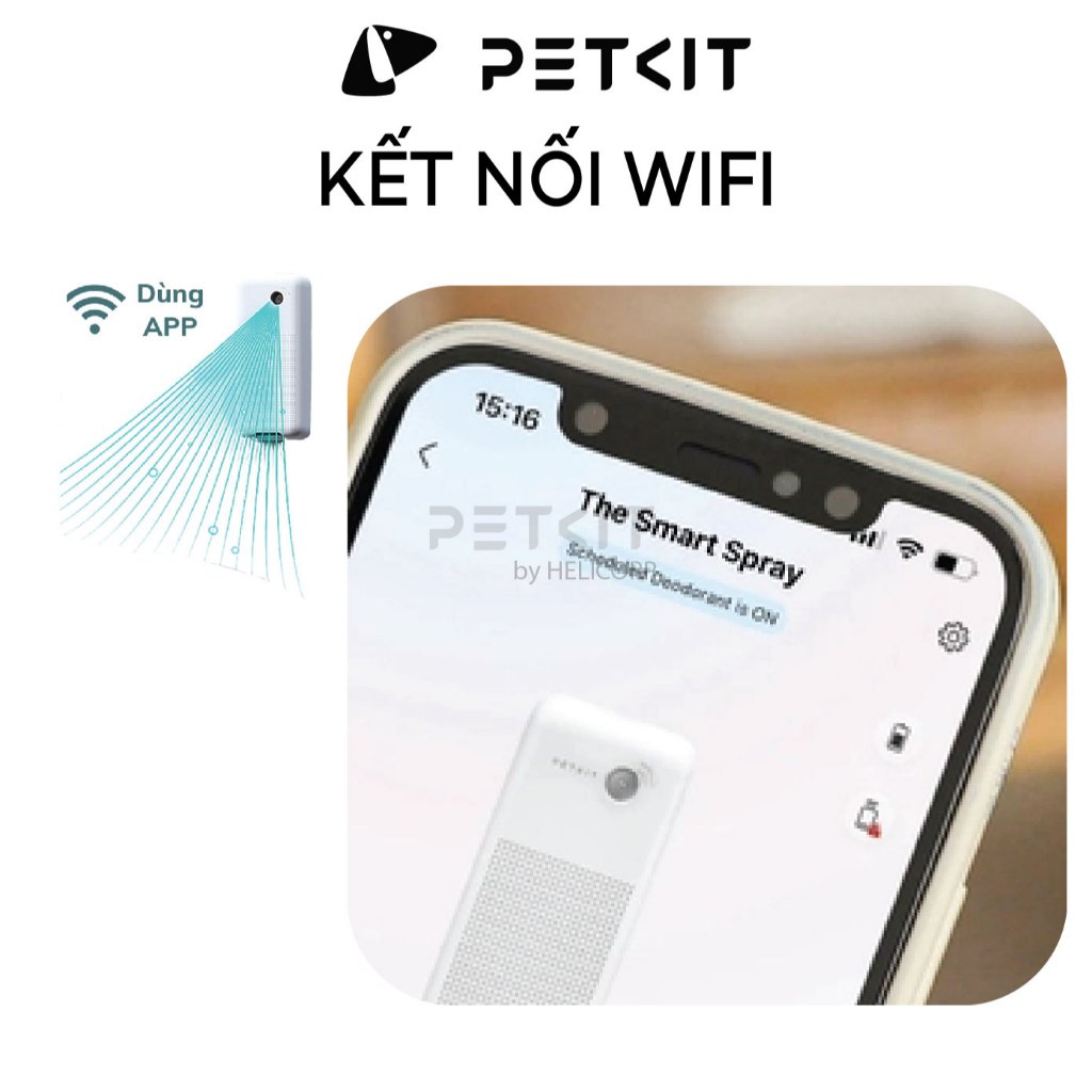 Ảnh Máy Khử Mùi Vệ Sinh Cho Mèo PETKIT PURA AIR SMART SPRAY 3