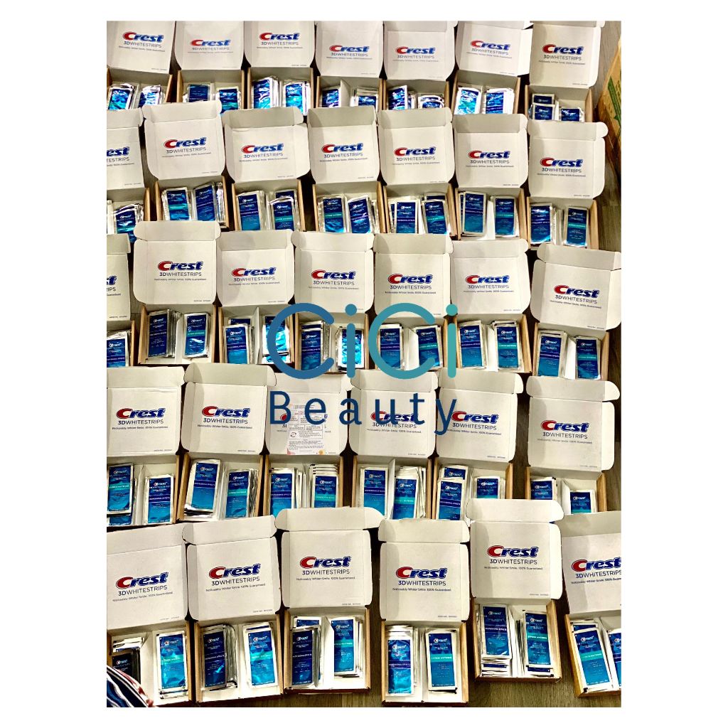 Full Liệu trình 20 ngày (20 gói) miếng dán trắng răng Crest Professional Effects
