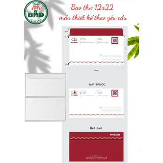 Bao thư thông dụng cho văn phòng chuẩn chọn size A4-A5-A6-Block 1-100 thư-sản xuất theo thiết kế