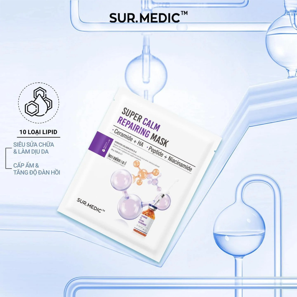 sur medic bright glutathione mask Mặt Nạ Trắng Da Sur.Medic 1 Miếng Bản Mới 30g Blue is the color Magento_Import4 Our Flavors:Lychee