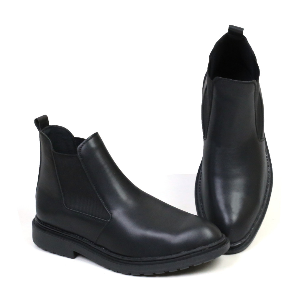 Ảnh Giày da chelsea boots Inichi G1222 da loại tốt, đế cao 2 tầng 3