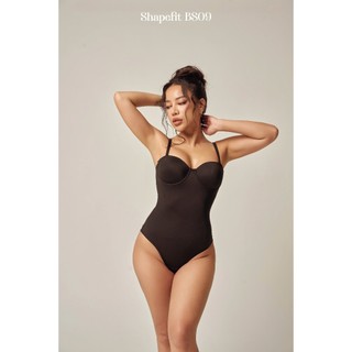 Bodysuit Định Hình Dáng Quây tháo rời dây Shapefit BS09 mặc cùng Váy Tiệc Đầm Dạ Hội