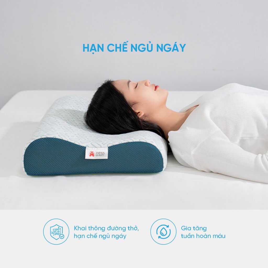 Gối Aeroflow iCool làm mát công thái học