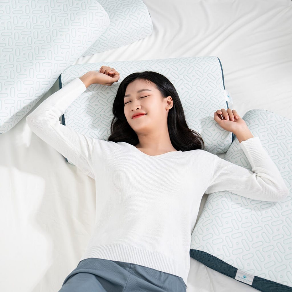 Gối Aeroflow iCool làm mát công thái học