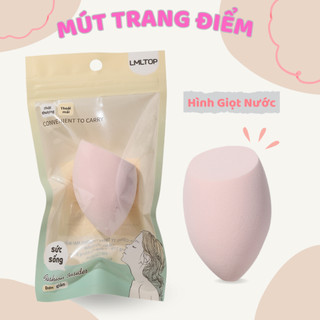 Mút trang điểm LMLTOP dạng hồ lô mềm mại, tạo lớp trang điểm căng bóng tự nhiên A79972