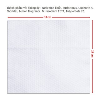 Combo 5 gói (kèm quà) khăn ướt lau bếp đa năng NY SUPPER CLEAN 50 tờ lớn 25 x 33 cm | Như Ý Company