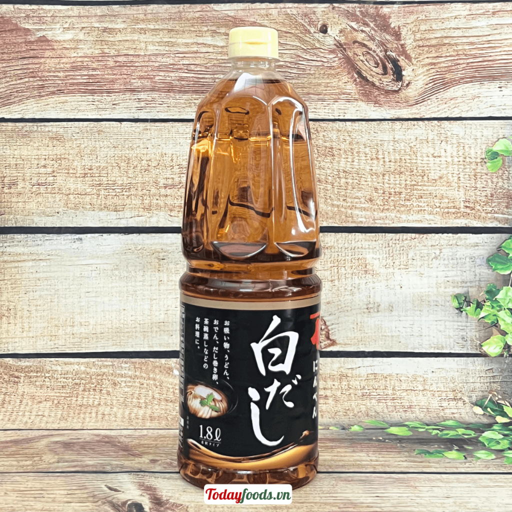 [SHIRO DASHI] Nước Dùng Dashi Nhật Bản (Ninben) 1.8 Lít | Nấu súp Udon ...