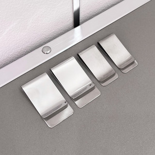 Kẹp Inox Đa Năng ADOR, Kẹp Inox Giữ Tài Liệu / Tiền / Thẻ, Kẹp Giữ Menu Inox Không Gỉ