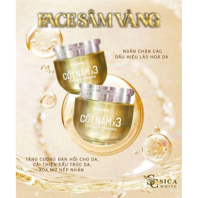 CHÍNH HÃNG- KEM FACE NÁM X3 SICA WHITE+ SERUM | Shopee Việt Nam