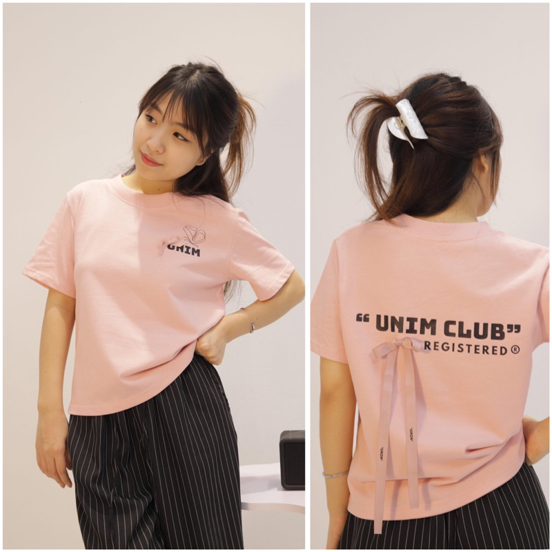 [Tặng Kèm Nơ Hàn] Áo Baby Tee Thun Nơ UnimClub Vải Cotton Mềm Min Cao Cấp Co Giãn 2 Chiều Hàng Cao Cấp - BBT06