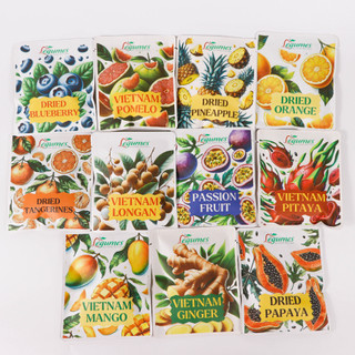 Trái Cây Sấy Đặc Sản Việt Nam 25g - Ăn Vặt Ngon Miệng, Không Lo Tăng Cân - Dried Fruit Légumes