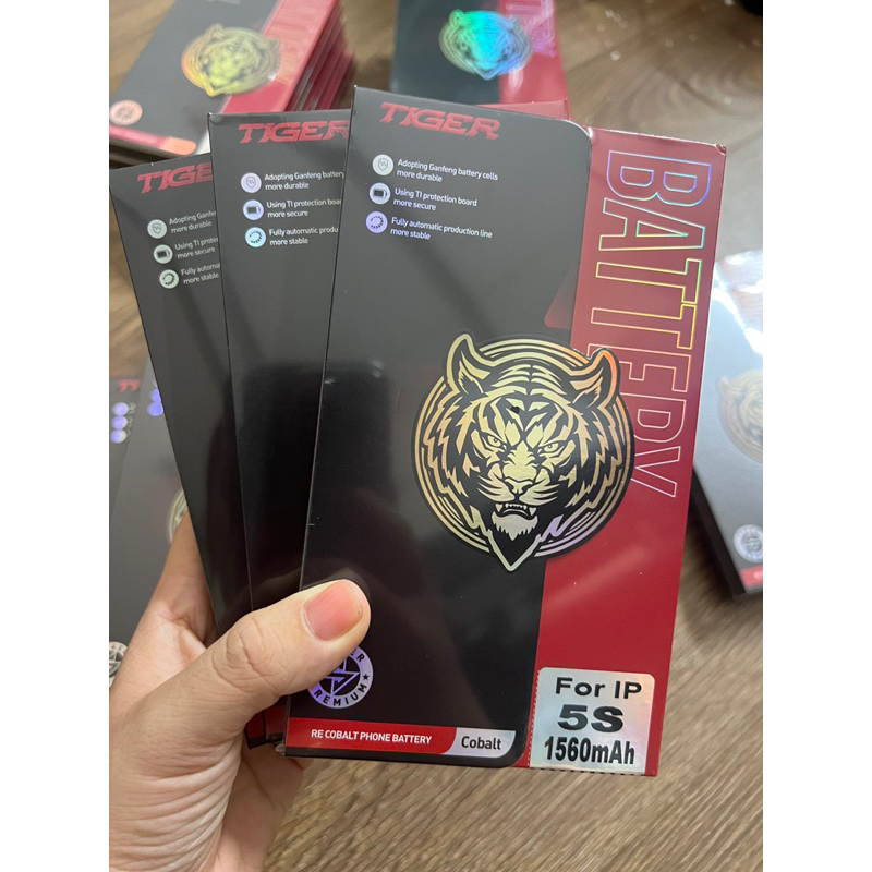 pin TIGER chính hãng cho 5s 5se 6g 7g 7p 8g 8p xsm 11promax 13promax ...