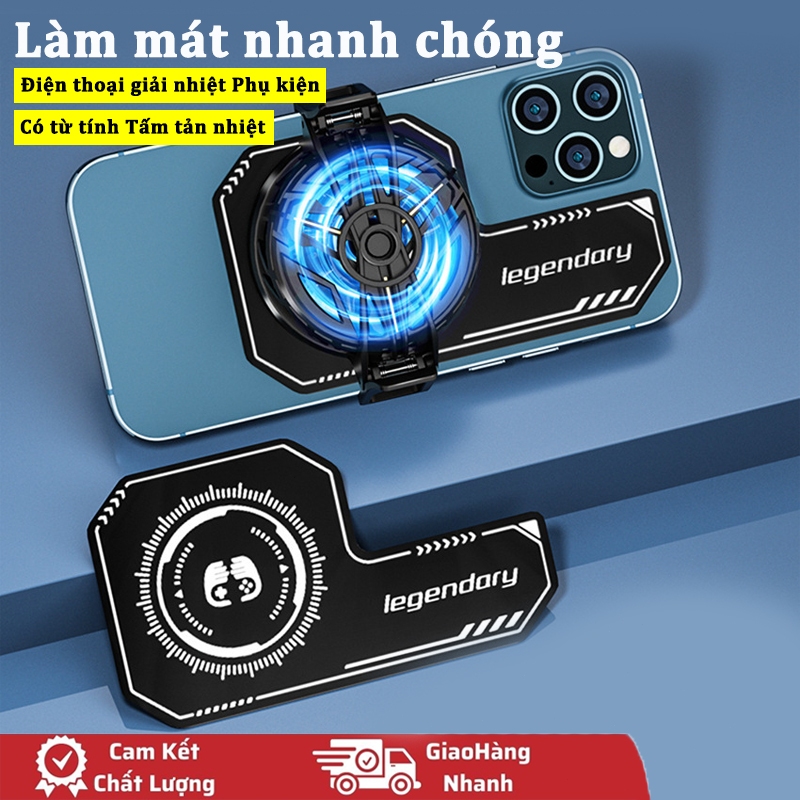 Điện thoại giải nhiệt Phụ kiện/Tản nhiệt bán dẫn làm mát nhanh /Có từ tính Tấm tản nhiệt/Tăng tốc độ làm mát điện thoại