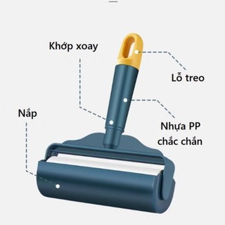 Cây Lăn Bụi Làm Sạch Quần Áo, Chăn Ga, Đệm Sofa, Thanh Lăn Lông Chó Mèo