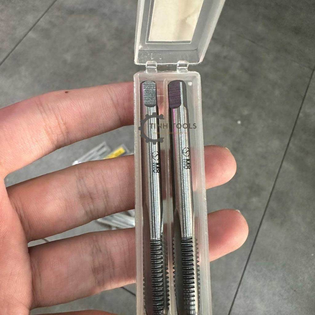 [Size Lớn] Taro ven răng, khoan taro tạo ren trong siêu bền siêu tốt Hand Taps (giá 1 hộp = 2 mũi) đủ size