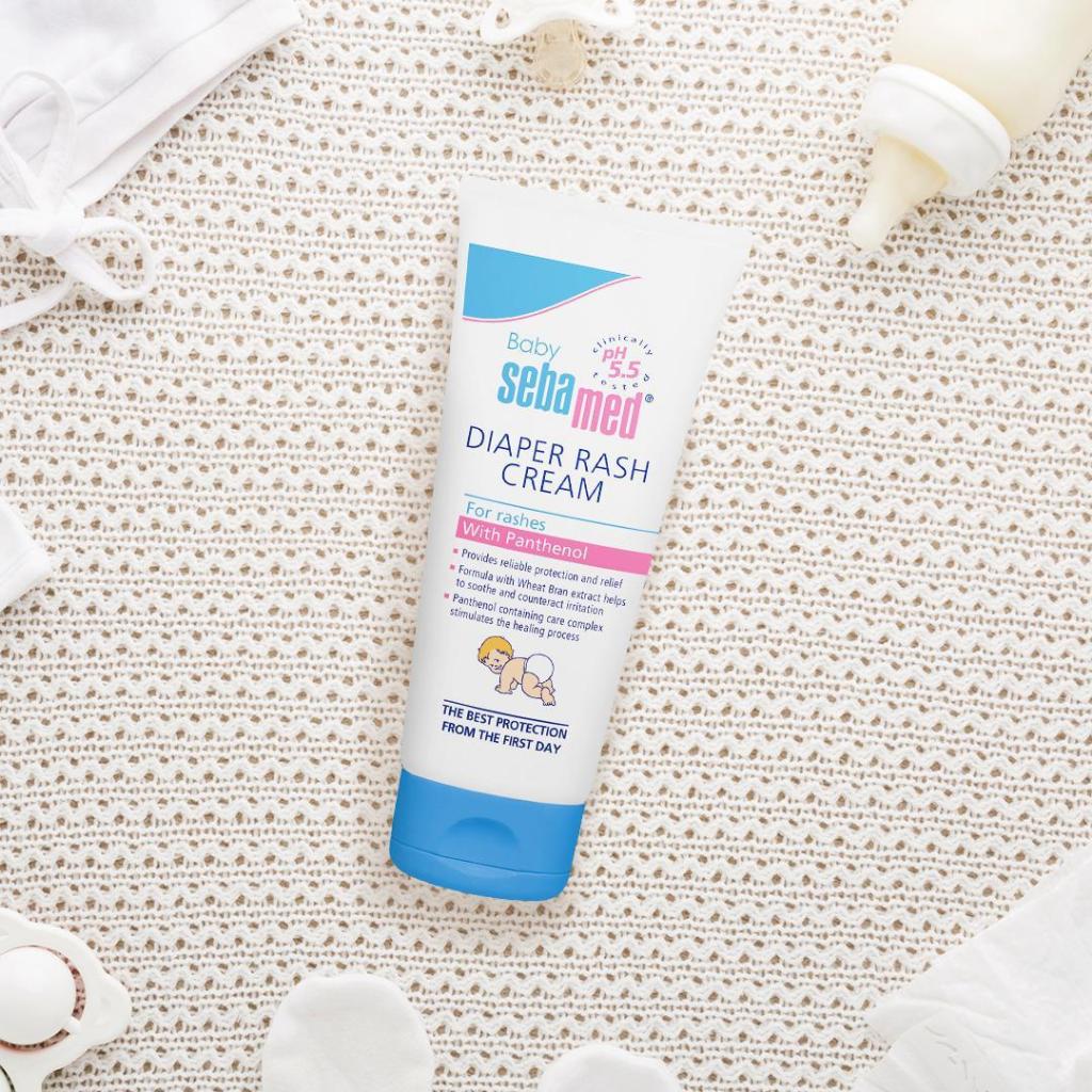 Ảnh Kem ngăn ngừa hăm tã cho bé Baby Sebamed Diaper Rash Cream pH5.5 (50ml) 2
