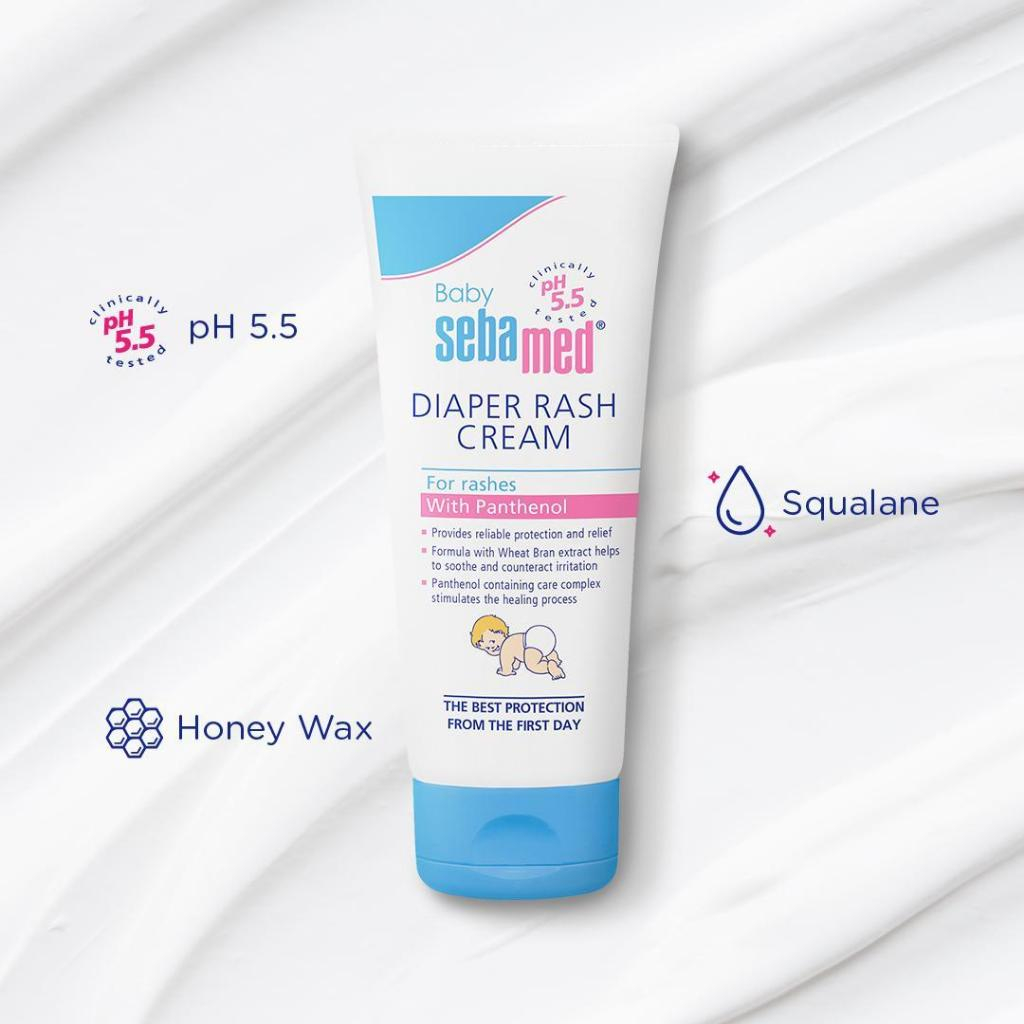 Ảnh Kem ngăn ngừa hăm tã cho bé Baby Sebamed Diaper Rash Cream pH5.5 (50ml) 3