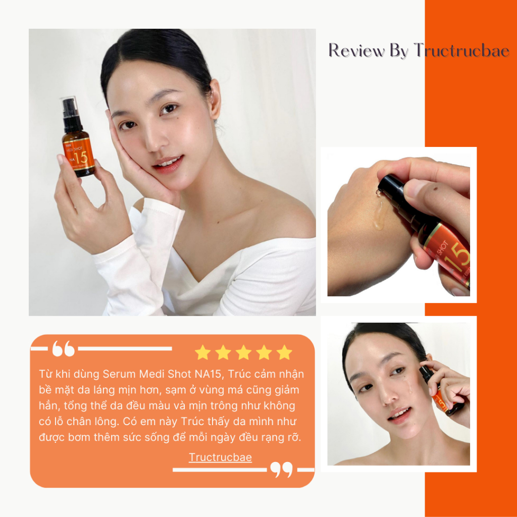 Ảnh Combo Giải Pháp Giảm Thâm Mụn MEISHOKU [Gel Tẩy Tế Bào Chết 180ML + Tinh Chất Niacinamide 15% 30ML] 4