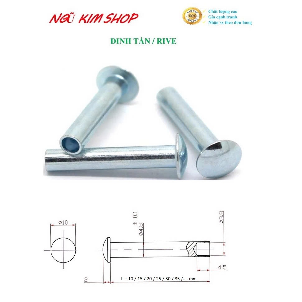 TÁN RIVE _ ĐINH TÁN 5ly, 6ly, 8ly, 10ly | Shopee Việt Nam