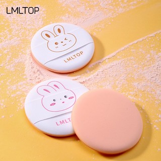 BÔNG PHẤN TÁN KEM NỀN IN HÌNH THỎ , DỄ THƯƠNG , BÔNG MỀM , DỄ TÁN LMLTOP