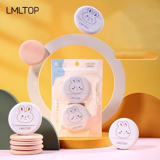 BÔNG PHẤN TÁN KEM NỀN IN HÌNH THỎ , DỄ THƯƠNG , BÔNG MỀM , DỄ TÁN LMLTOP