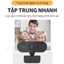 Webcam Có Mic 2K/1080P Máy tính USB Cho PC Laptop Livestream/Họp trực tuyến, Camera mini, Học và Làm việc Online