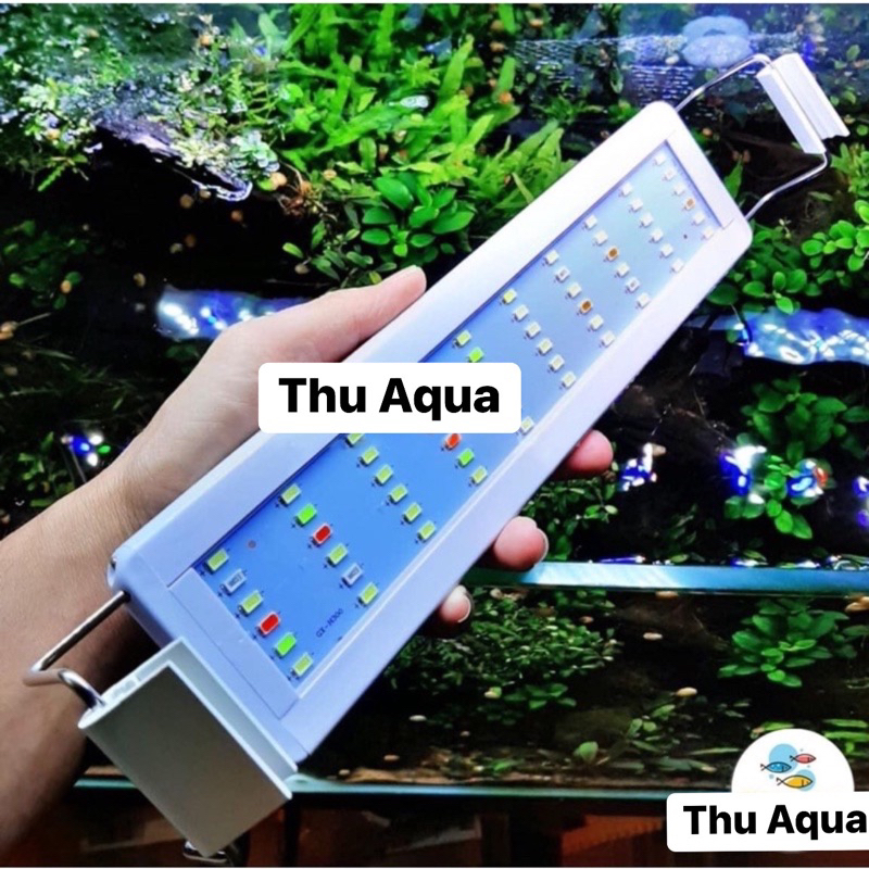 Đèn led bể cá WRGB siêu sáng 6 hàng led