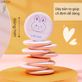 BÔNG PHẤN TÁN KEM NỀN IN HÌNH THỎ , DỄ THƯƠNG , BÔNG MỀM , DỄ TÁN LMLTOP