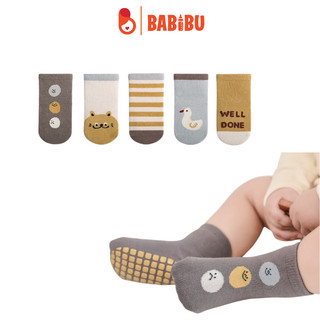 Tất chống trượt, tất cổ cao Nemo Baby mềm mại cho bé 0 đến 5 tuổi
