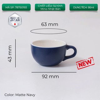 New 2024 Ly sứ Origami Espresso Bowl 90ml uống trà cà phê