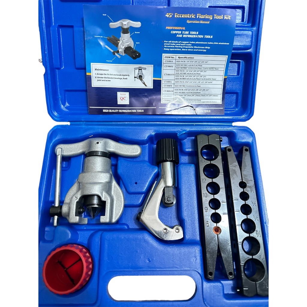 Bộ Lã Ống Đồng Lệch Tâm 2 Kẹp CT-806F